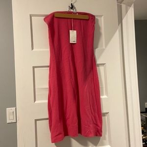 NWT 100% Cashmere - Barbiecore TSE Dress